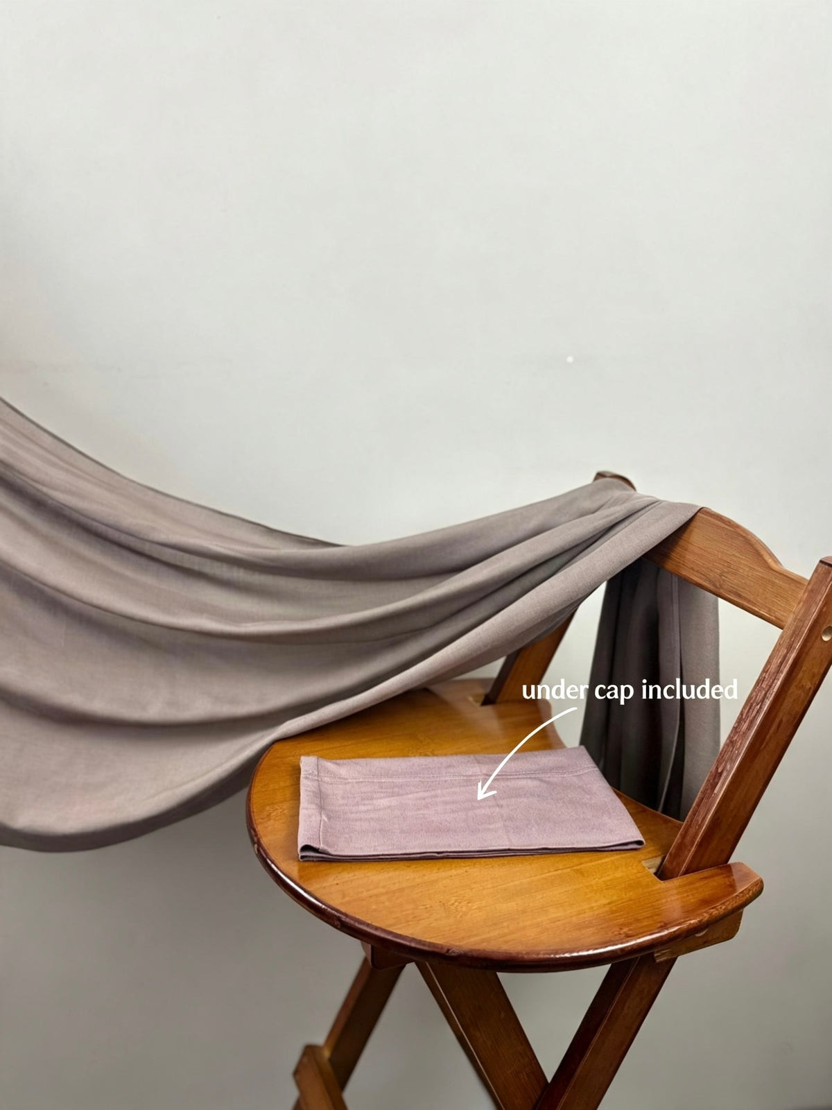 Warm Taupe Premium Modal Hijab