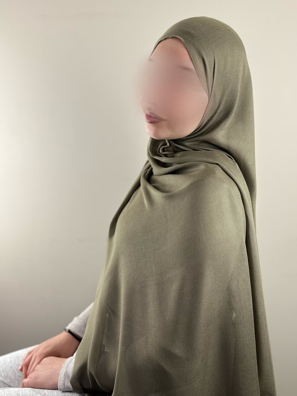 Moss Green Premium Modal Hijab