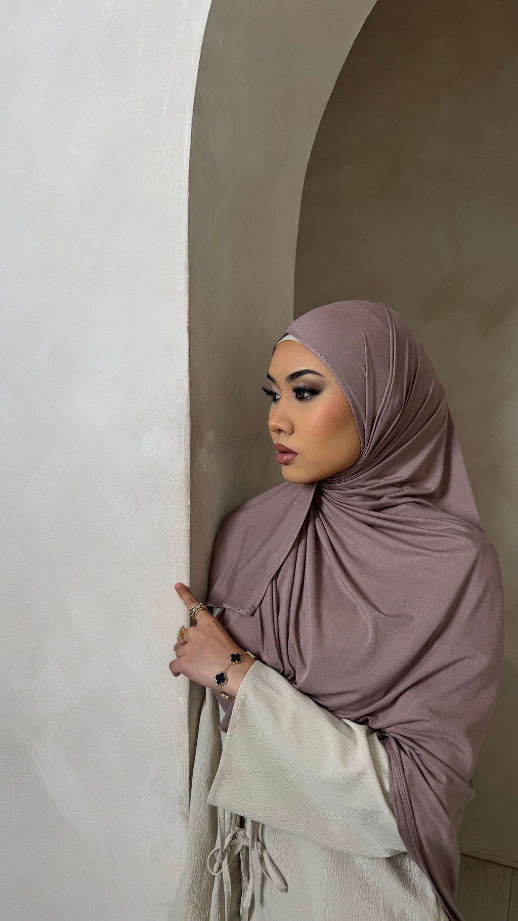 Sphinx Dusty Mauve Jersey Hijab