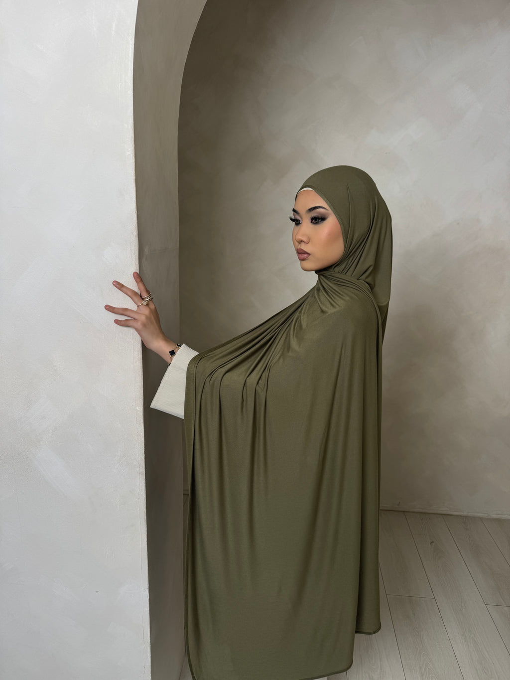 Capulet Olive Jersey Hijab