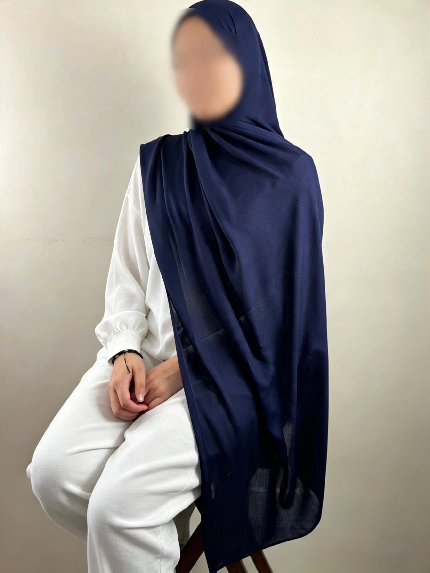 Sapphire Navy Premium Modal Hijabs