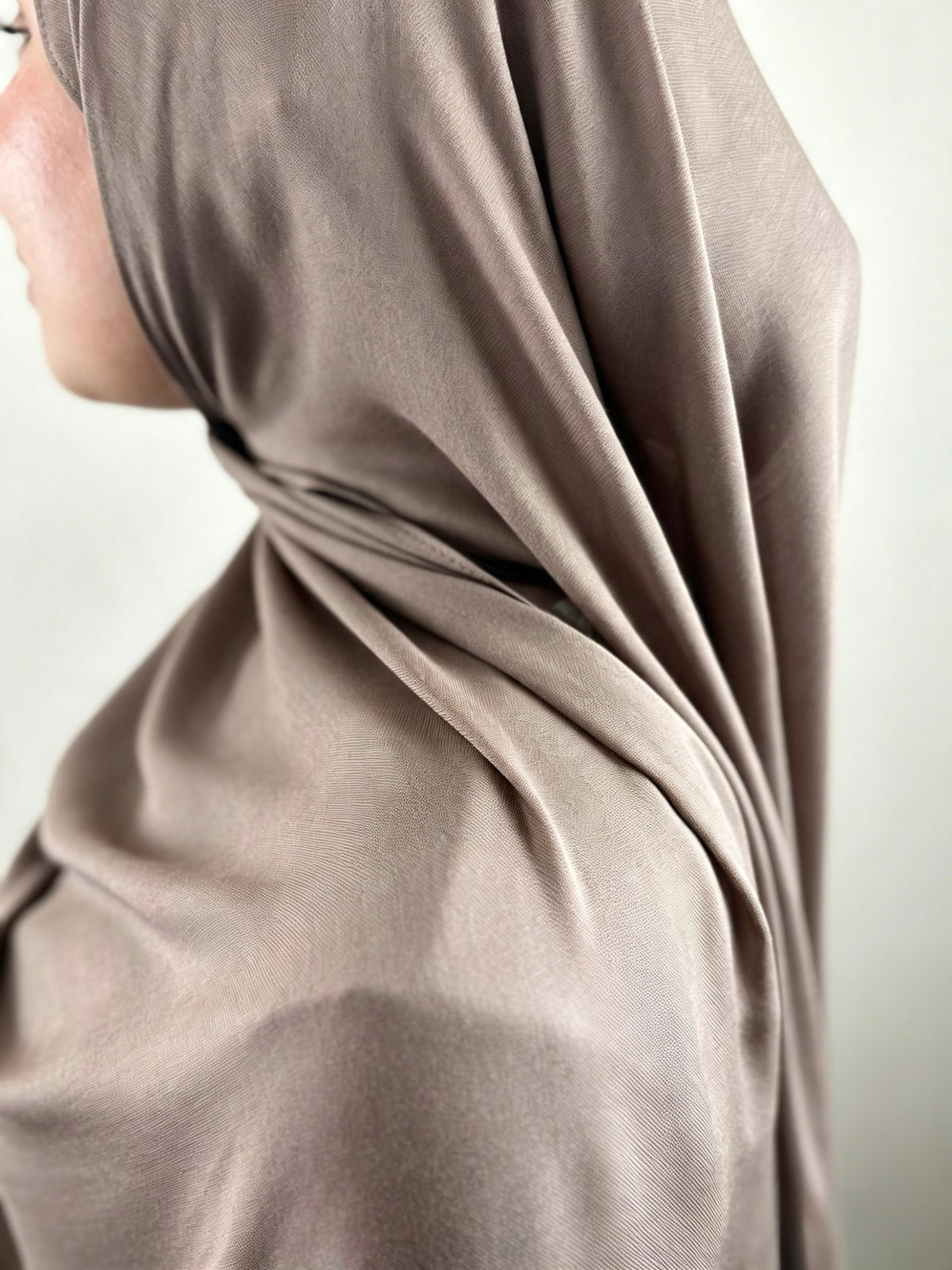 Warm Taupe Premium Modal Hijab