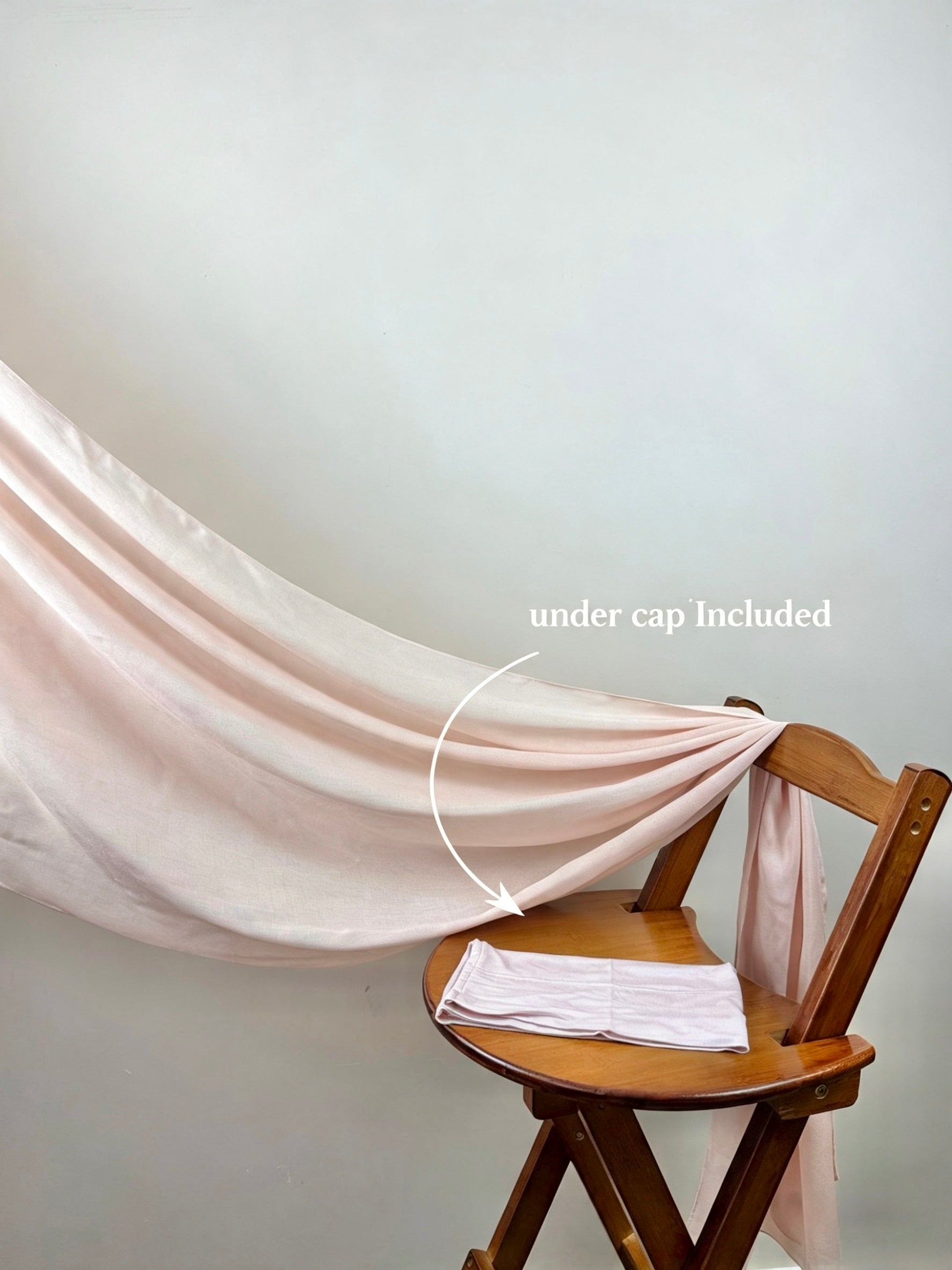 Petal pink Premium Modal Hijab