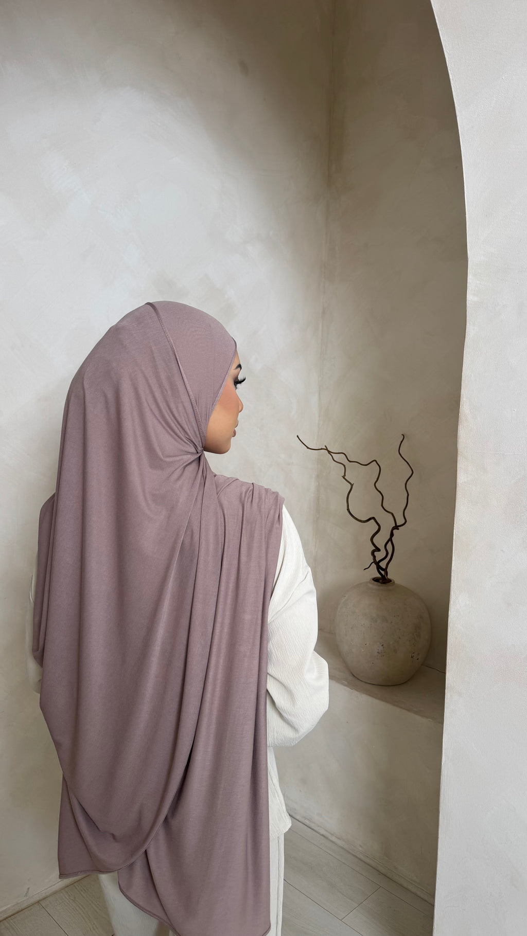 Sphinx Dusty Mauve Jersey Hijab