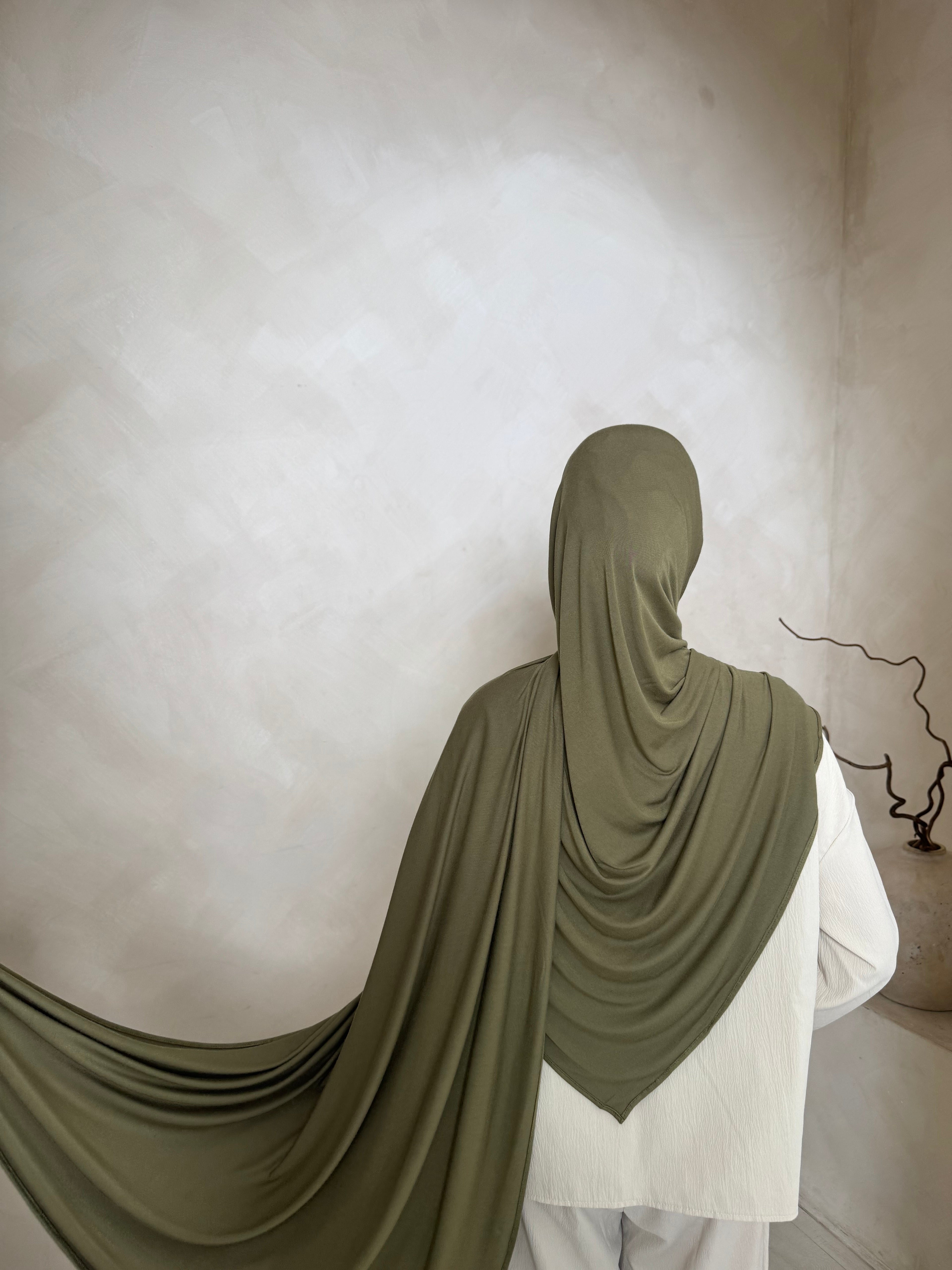 Capulet Olive Jersey Hijab