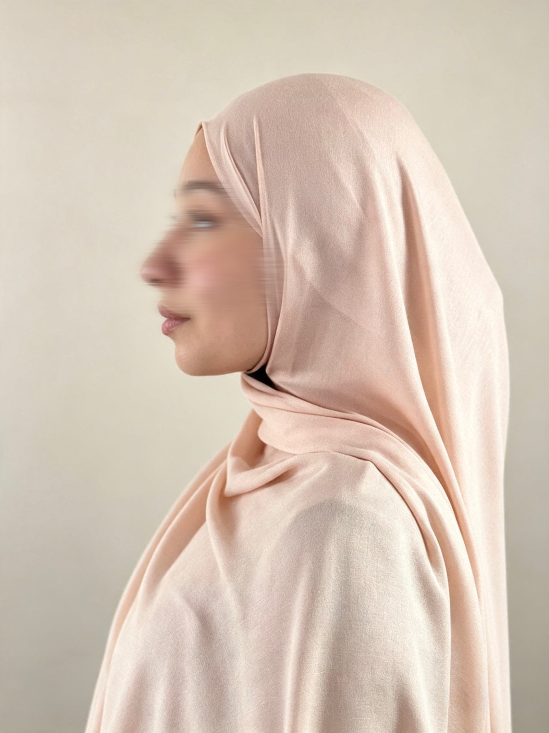 Petal pink Premium Modal Hijab