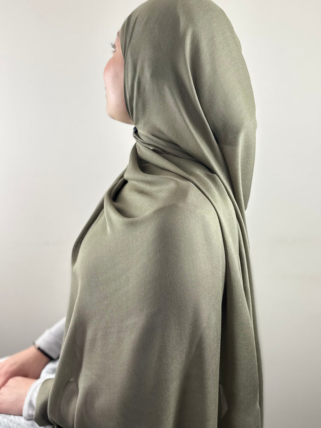 Moss Green Premium Modal Hijab