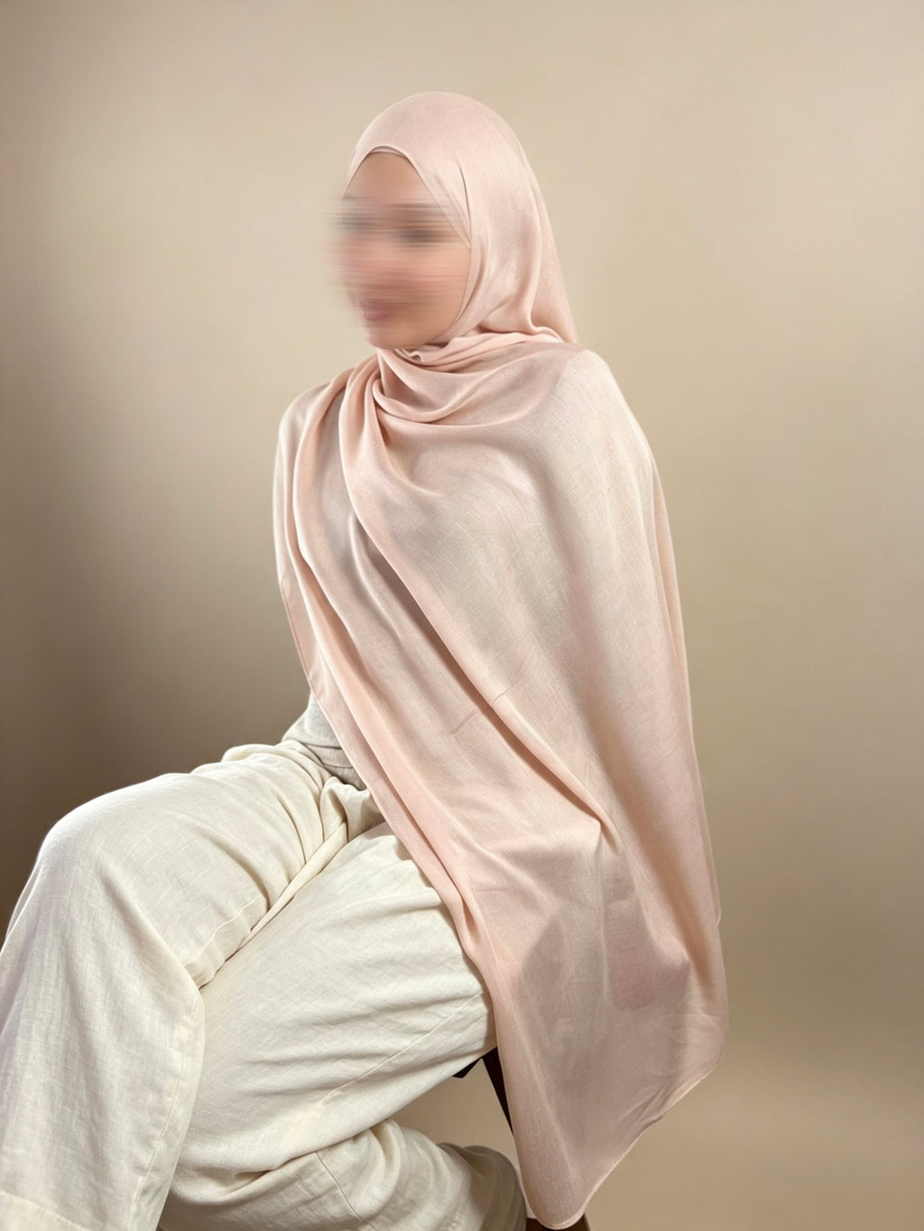 Petal pink Premium Modal Hijab