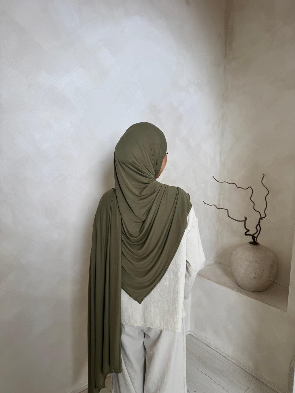 Capulet Olive Jersey Hijab
