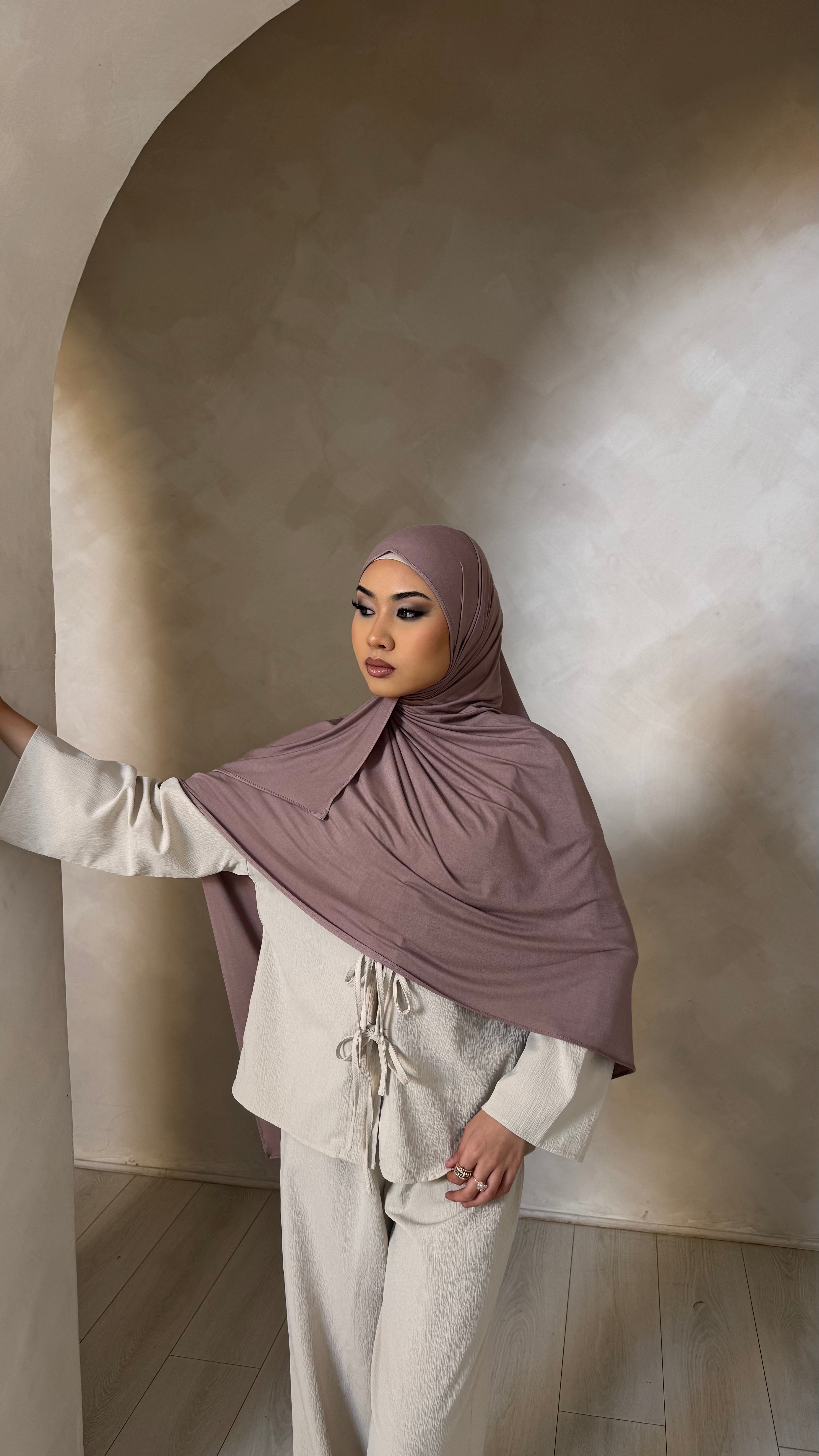 Sphinx Dusty Mauve Jersey Hijab