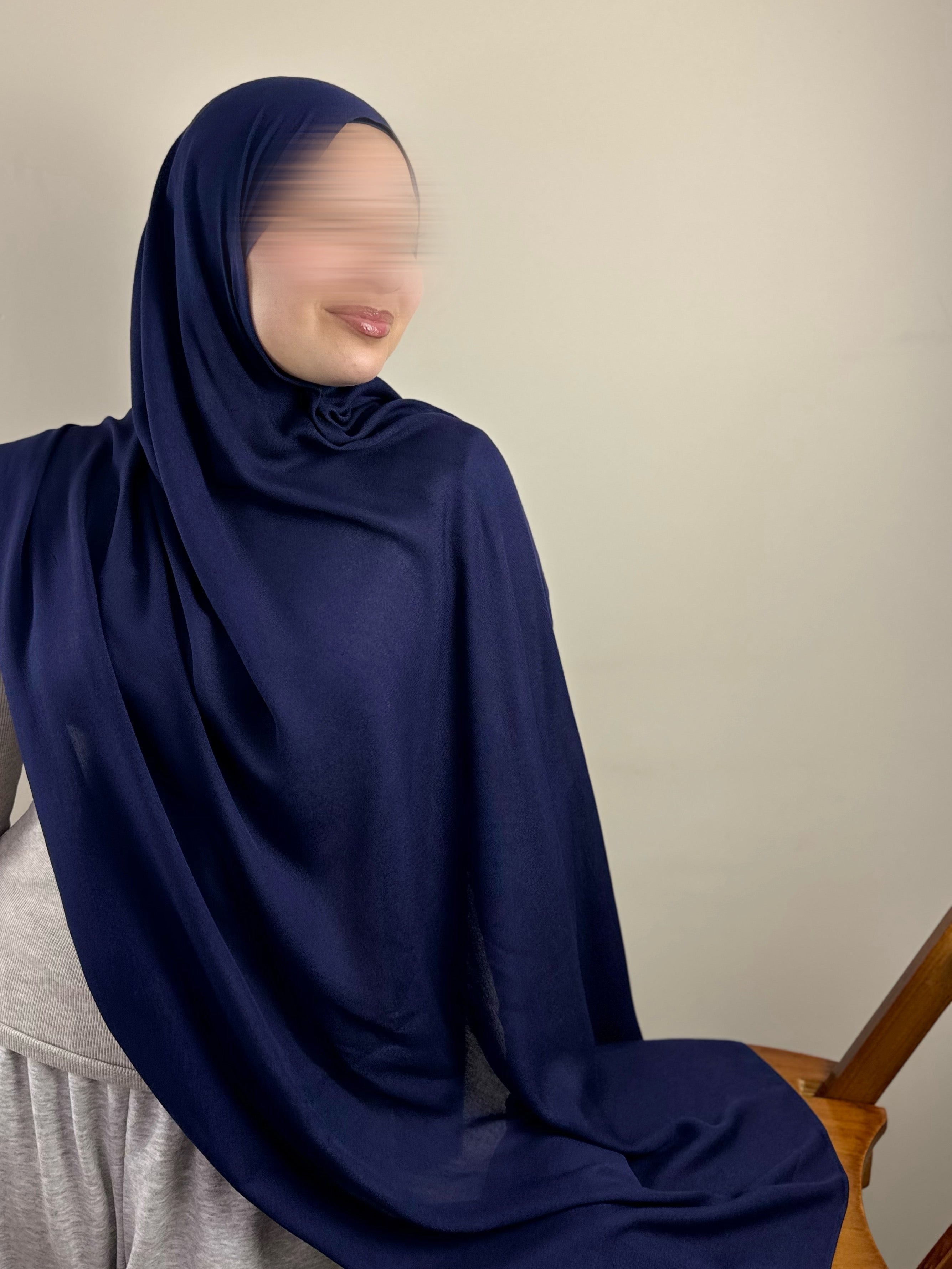 Sapphire Navy Premium Modal Hijabs