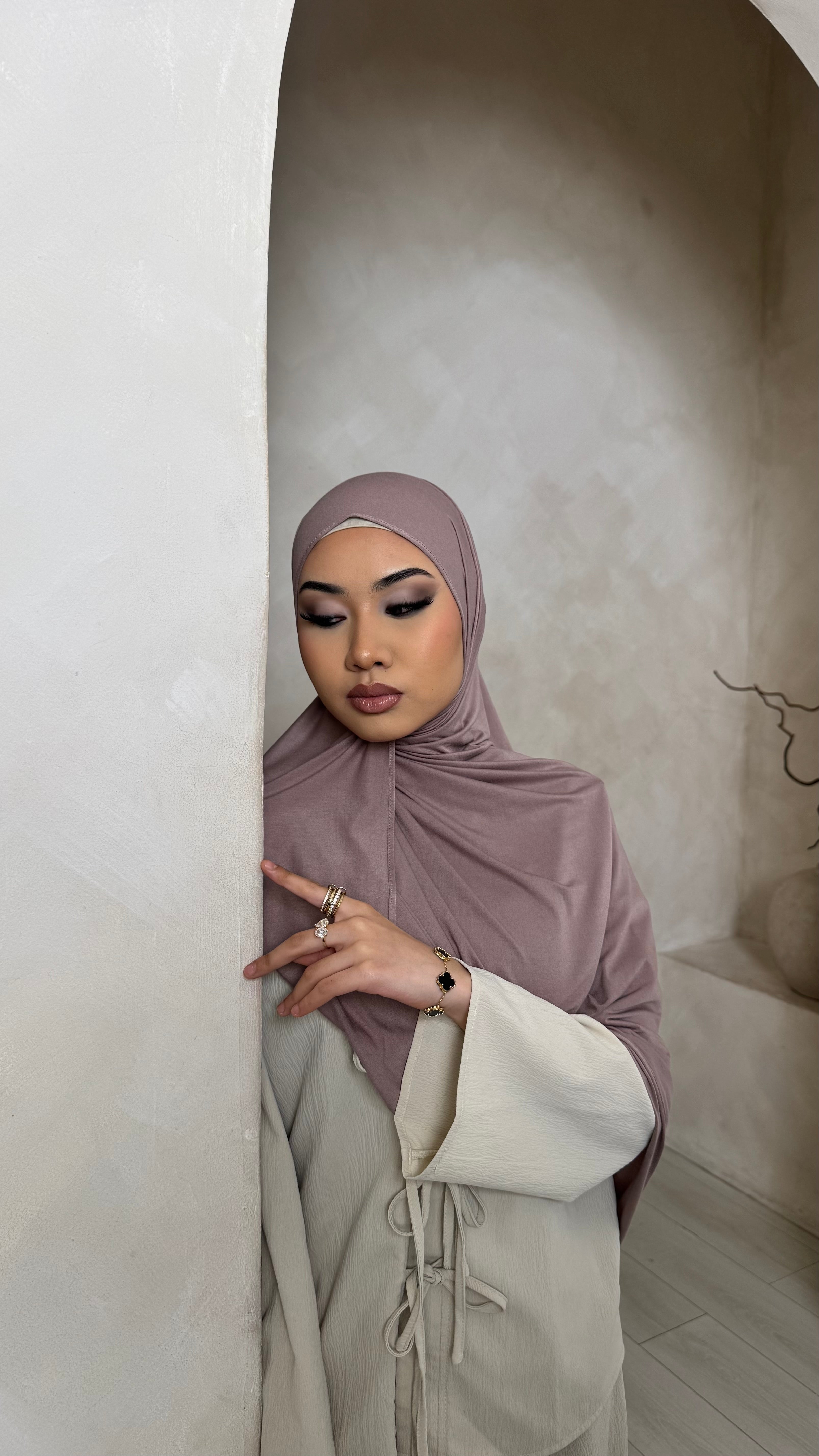 Sphinx Dusty Mauve Jersey Hijab