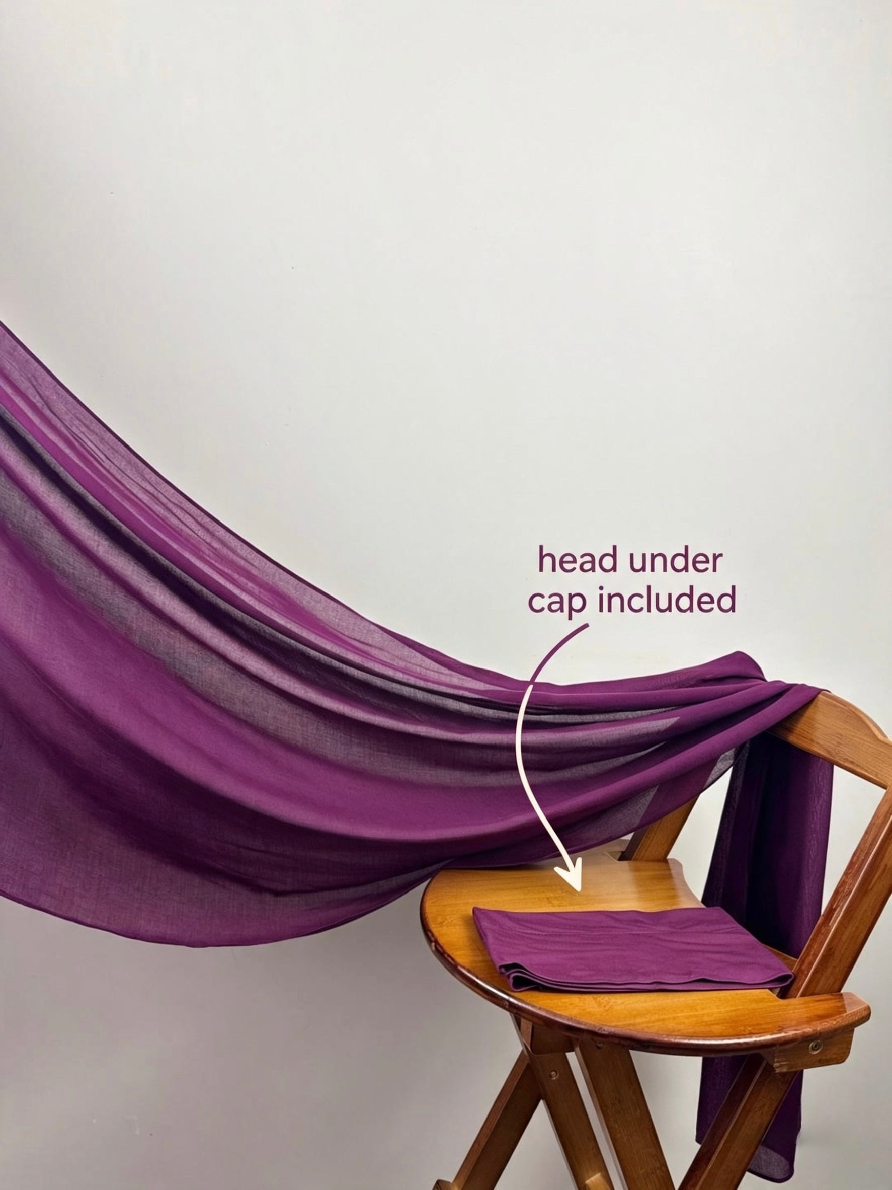Plum Noir Premium Modal Hijabs