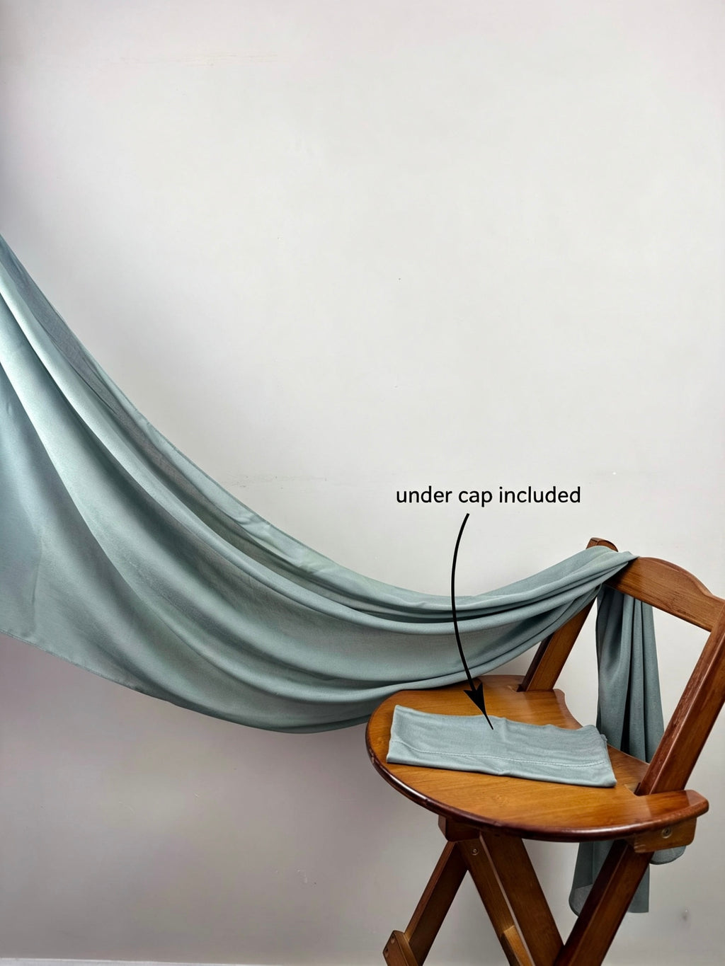 Coastal Sage  Premium Modal Hijab