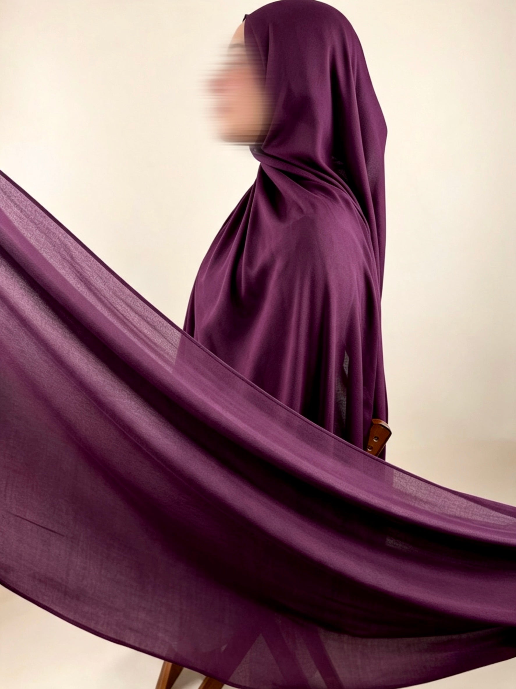Plum Noir Premium Modal Hijabs