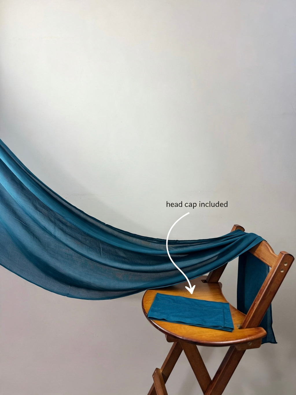 Deep Teal Premium Modal Hijabs