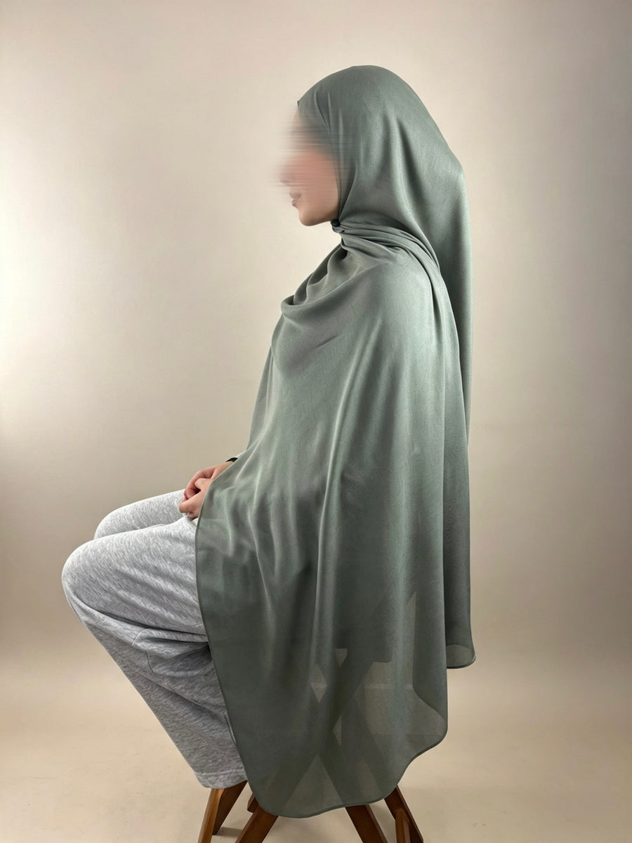 Coastal Sage Premium Modal Hijab