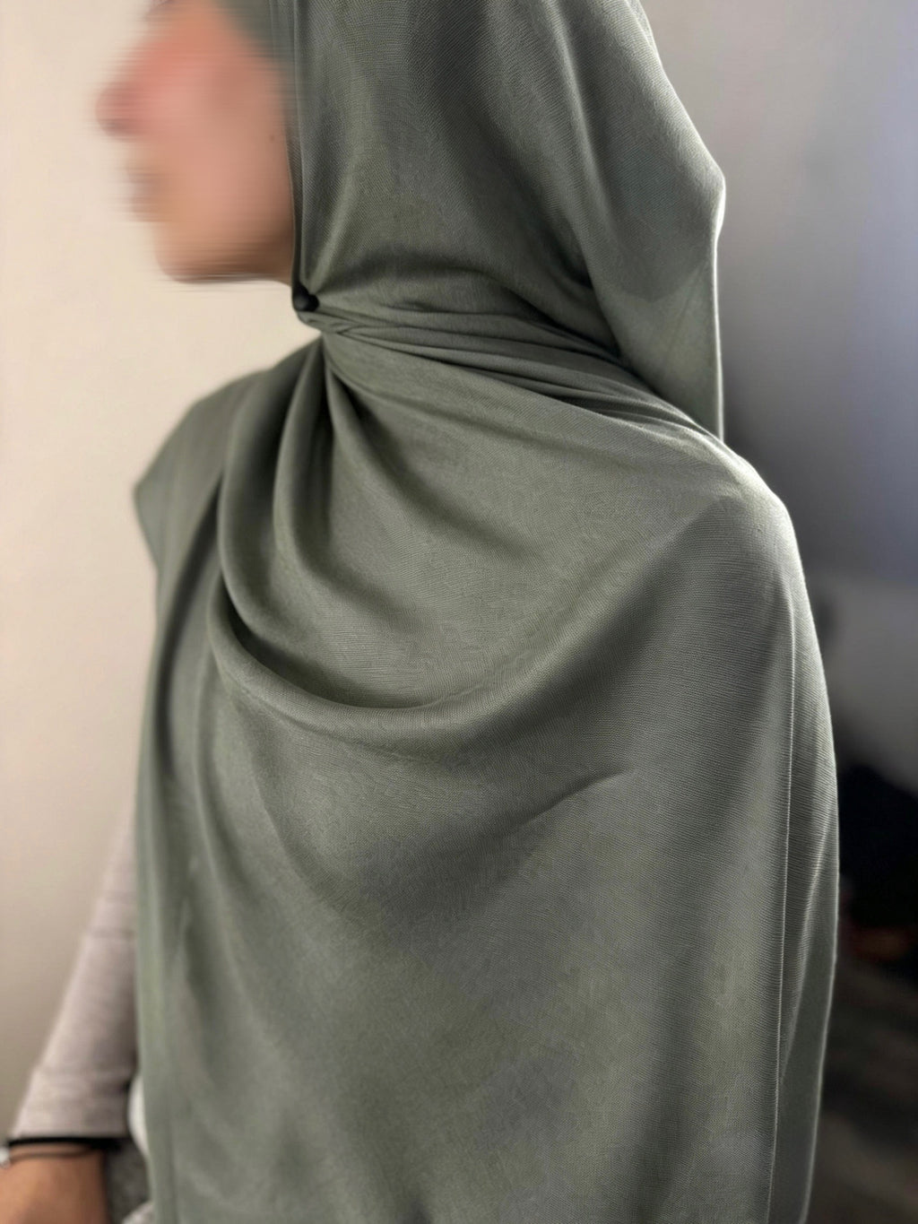 Coastal Sage  Premium Modal Hijab